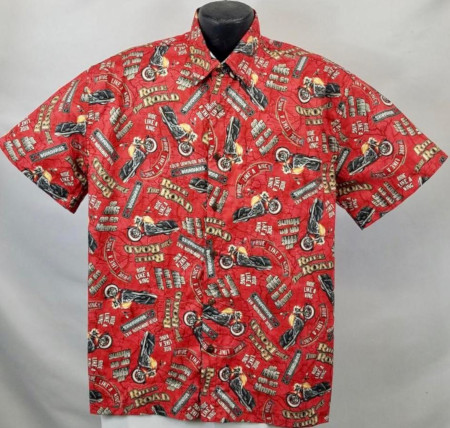 Motorcycle Hawaiian shirt